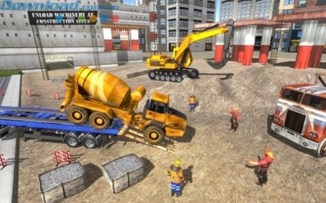 Thực hiện quá trình dỡ hàng cẩn thận