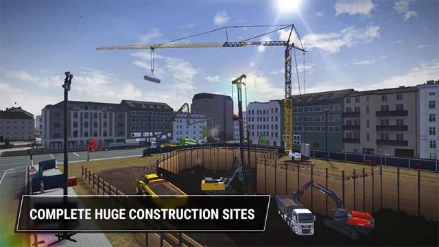 Thi công trên các công trường khổng lồ trong Construction Simulator 3