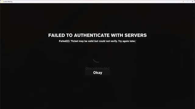 Content Warning sẽ tự động tắt sau khi bạn nhấn nút