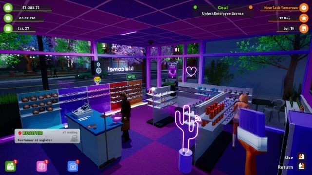 Quản lý cửa hàng tiện lợi của riêng mình trong game giả lập kinh doanh Convenience Store Simulator