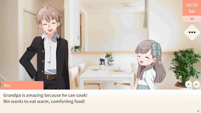 Cook for Me Grandpa! là game mô phỏng nấu ăn ấm cúng phong cách Anime