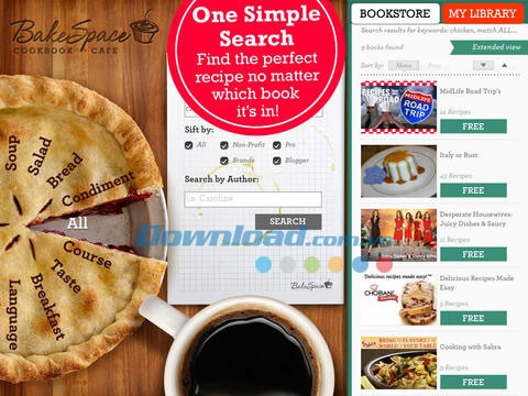 Cookbook Cafe for iPad