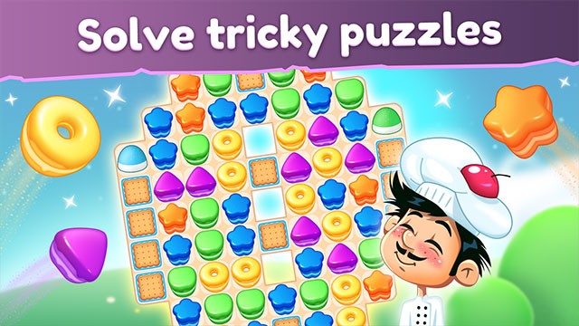 Game match-3 miễn phí cho tất cả mọi người - Cookie Blast Fever