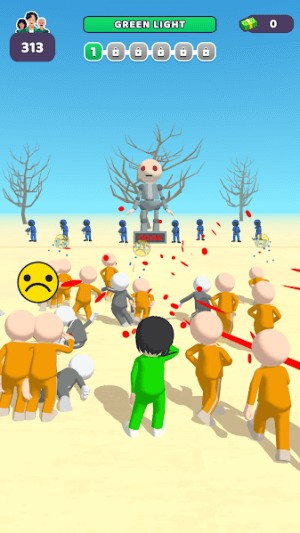 Game Cookie Carver Life Challenge được xây dựng dựa theo phim Squid Game