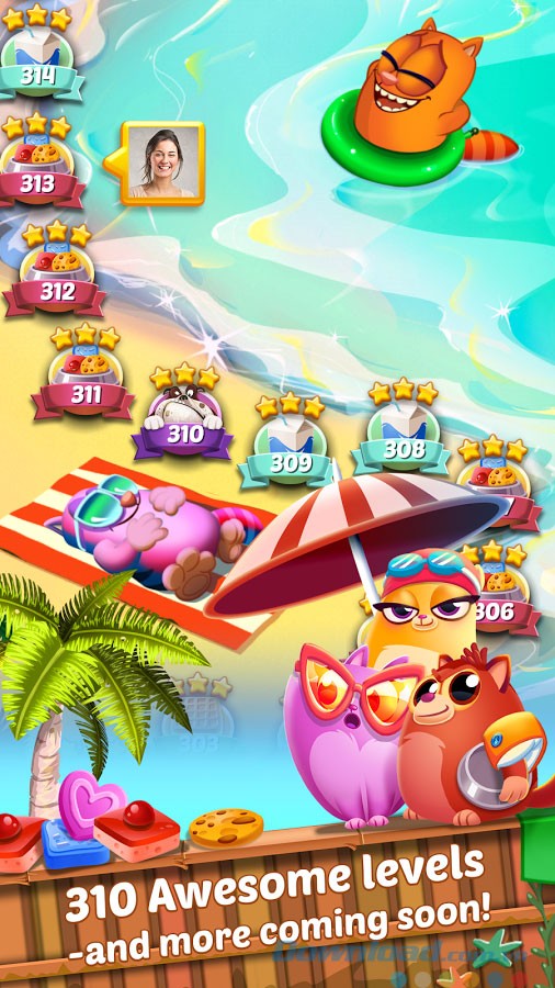 Nhiều level được cập nhật liên tục