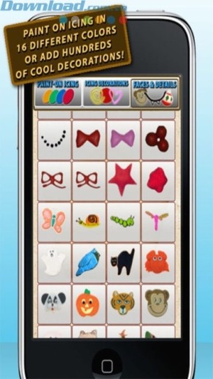 Vô số vật phẩm để trang trí bánh