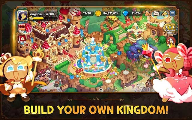 Cookie Run: Kingdom là game xây dựng vương quốc Cookie cực dễ thương