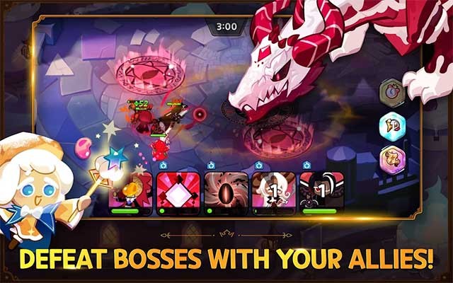 Tập hợp đồng minh và đánh bại boss