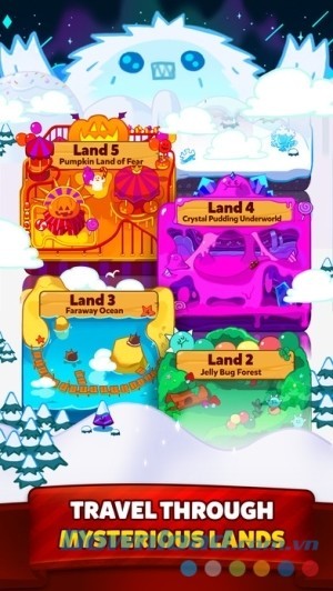 Cookie Run: OvenBreak cho iOS khám phá nhiều vùng đất kỳ bí