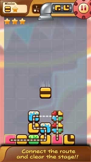 Tạo ra một con đường bằng bánh quy