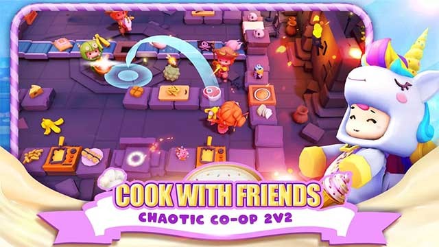 Game Cooking Battle for Android có nhiều chế độ chơi đa dạng