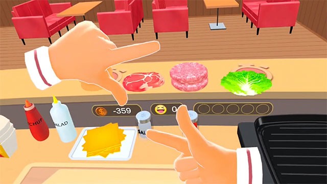 Game Cooking Clash VR nhấn mạnh vào kỹ năng nấu ăn và sự sáng tạo của người đầu bếp