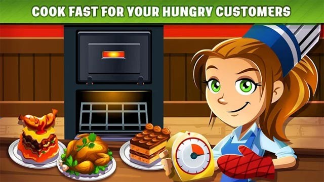 Tốc độ và sự chính xác là yếu tố quyết định chiến thắng trong Cooking Dash Mobile