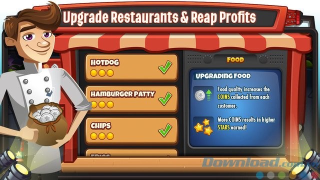 Nâng cấp nhà hàng