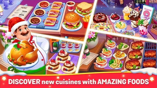 Nấu nhiều món ăn đặc trưng cho nền ẩm thực của các nước trên thế giới