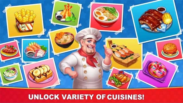 Mở khóa vô số món ăn nổi tiếng của các quốc gia trên thế giới