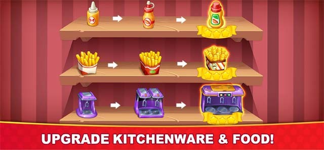 Nâng cấp trang thiết bị nhà bếp và đồ ăn