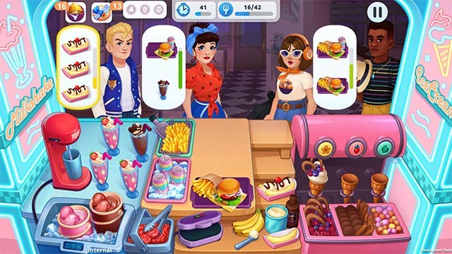 Khám phá vô vàn công thức nấu ăn sáng tạo và độc đáo trong khi chơi Cooking Live game