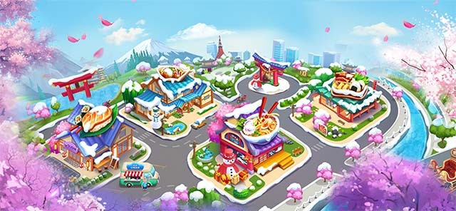 Nấu ăn vòng quanh thế giới với game quản lý thời gian Cooking Love - Restaurant Chef for iOS