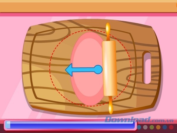 Cooking Rainbow Sugar Cookies cho Android minh họa sinh động từng bước làm bánh