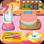 Cooking Rainbow Sugar Cookies - Android Game