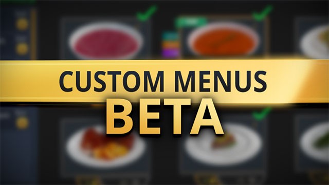 Tính năng Custom menu đang ở giai đoạn thử nghiệm
