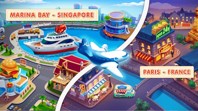 Nấu ăn ở nhiều địa điểm khác nhau, tiếp xúc với ẩm thực mọi nơi trên thế giới