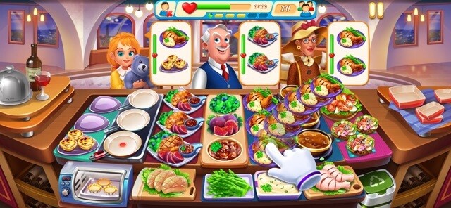 Chứng tỏ khả năng nấu nướng tuyệt vời của bạn trong game Cooking Sizzle: Master Chef