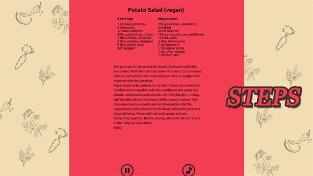 Nấu ăn theo công thức chi tiết của đầu bếp Emma