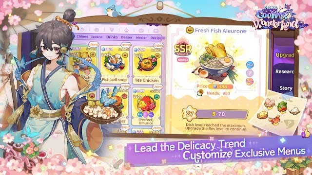 Tùy chỉnh menu theo xu hướng, sở thích của khách hàng