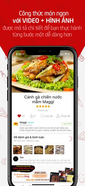 Video dạy nấu ăn