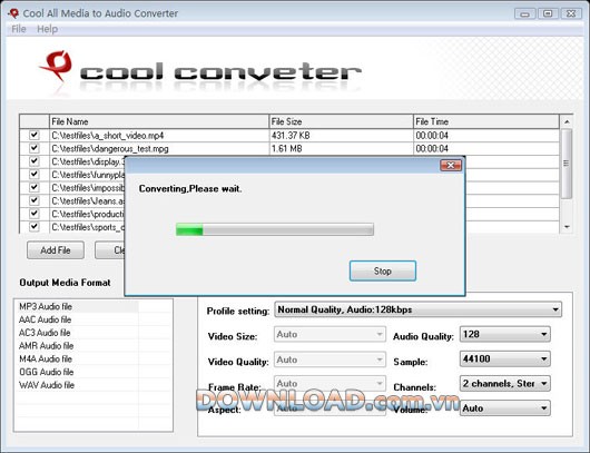 Cool All Media to Audio Converter
