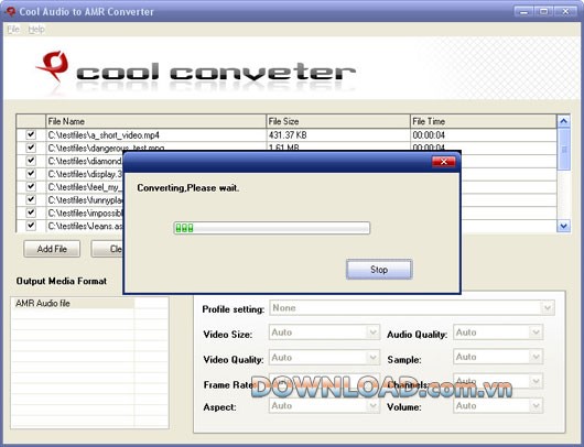 Cool Audio to AMR Converter