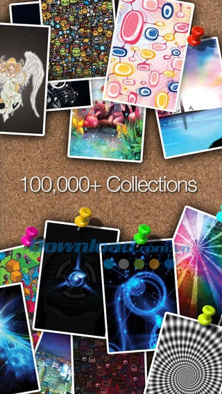 Cool Wallpapers HD & Retina Free cho iOS