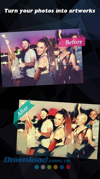 Tính năng sửa ảnh mạnh mẽ