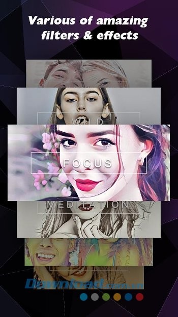 Vô số bộ lọc và hiệu ứng đẹp