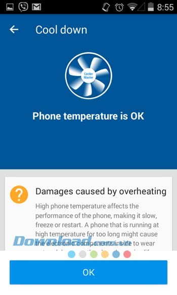 Cooler Master hiển thị kết quả