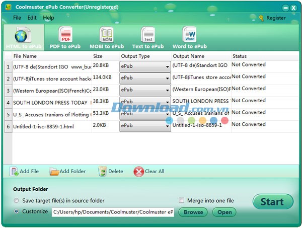 Coolmuster ePub Converter