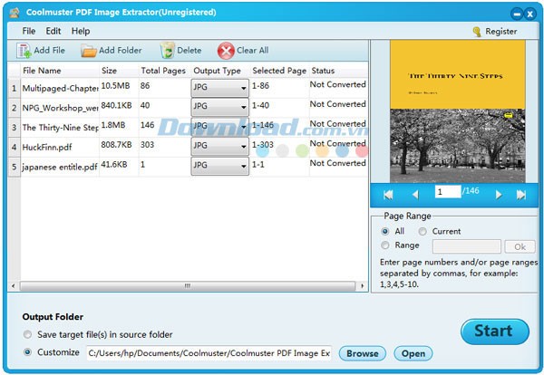 Coolmuster PDF Image Extractor