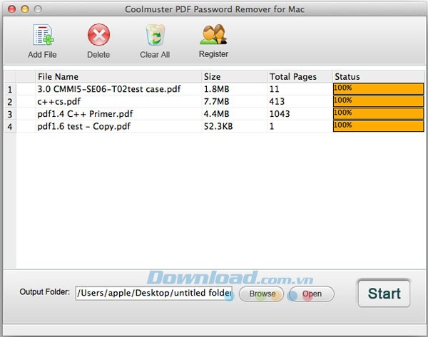 Coolmuster PDF Password Remover for Mac