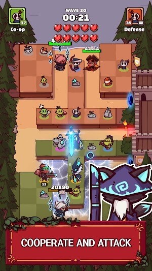 Kết hợp và tấn công kẻ thù, bảo vệ loài mèo