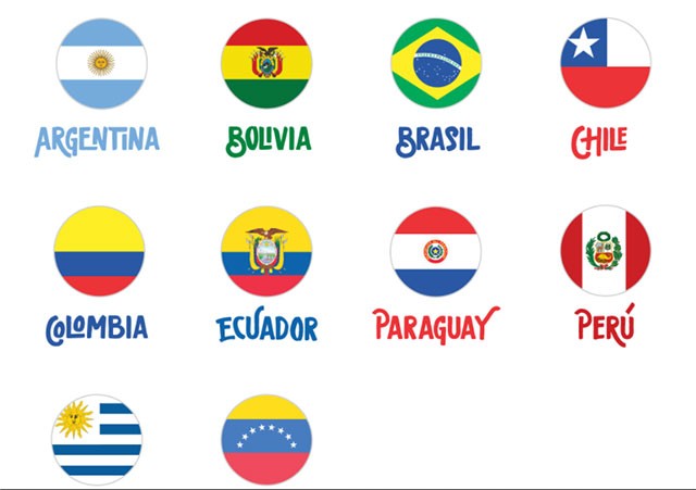 Danh sách 10 đội bóng tham dự Copa America