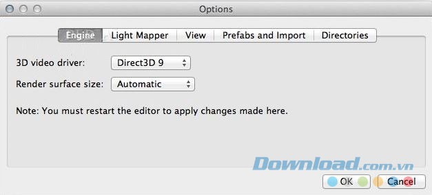Lựa chọn cài đặt phần mềm