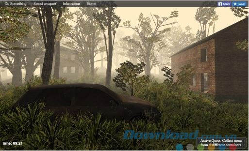 Game PostCollapse sử dụng kết hợp 2 phần mềm