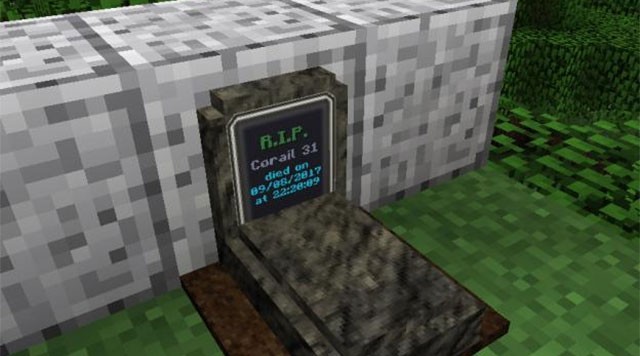 Bia mộ sinh ra tự động sau khi nhân vật hy sinh