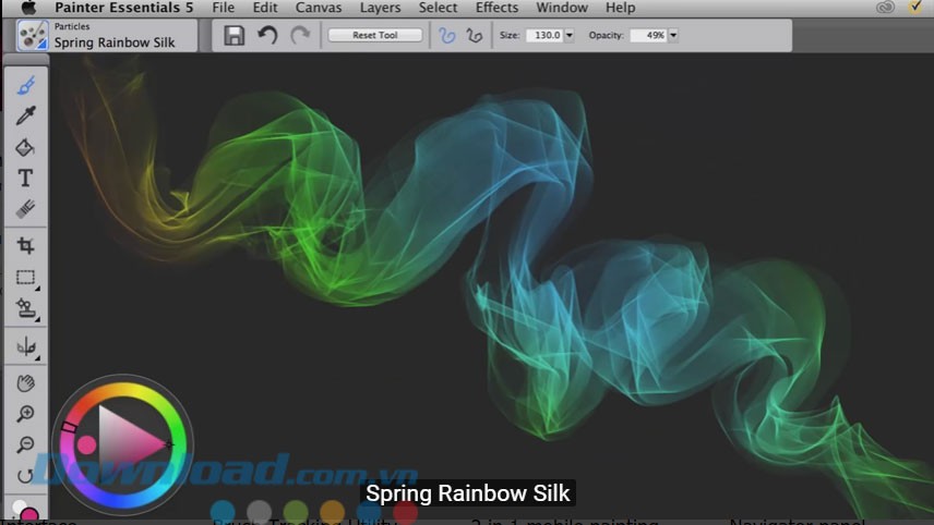 Tạo hiệu ứng hạt chân thực