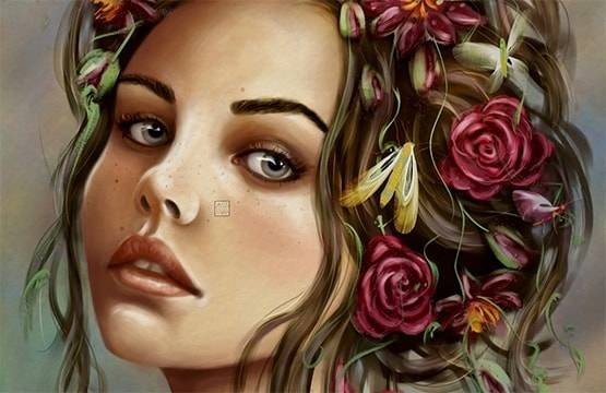 Corel Painter hỗ trợ brush ghost