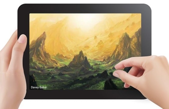 Corel Painter hỗ trợ đa chạm