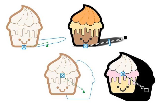 CorelDRAW Graphics Suite có hiệu ứng bóng đổ chính xác