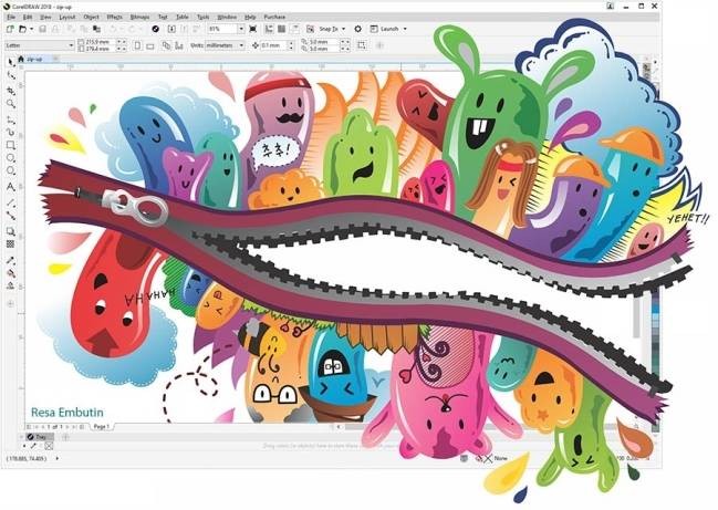 CorelDRAW Graphics Suite dễ sử dụng
